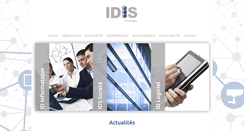 Desktop Screenshot of idis-groupe.fr